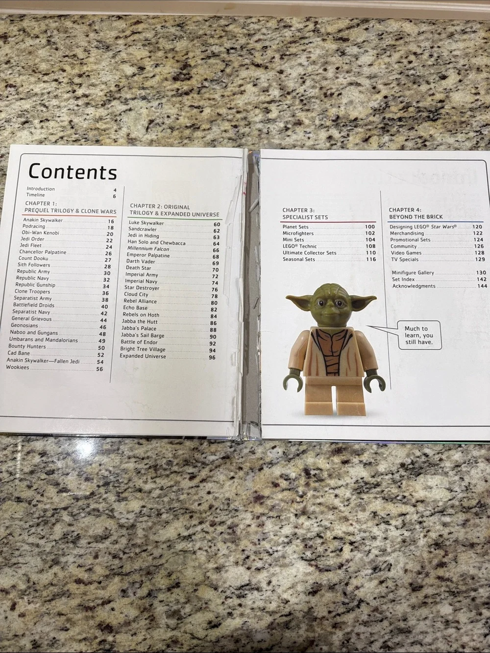LEGO Star Wars Visual Dictionary Updated & Expanded Hardcover AS IS Reading Copy